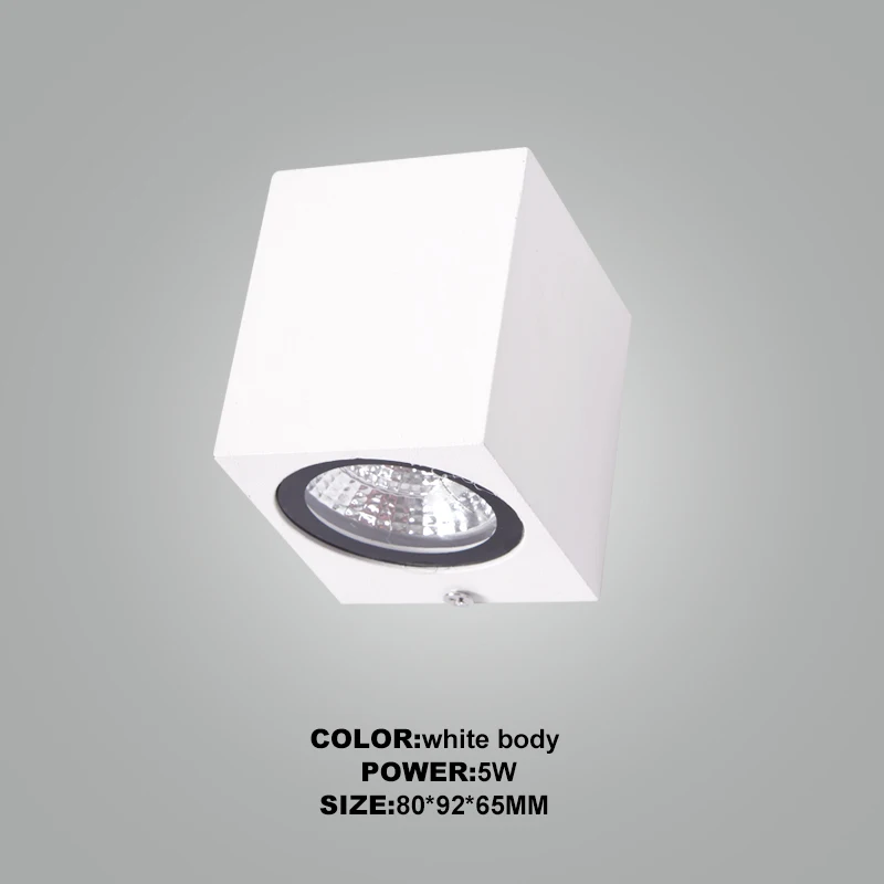 5W led wall spotlight lithonia style wall pack outdoor led yard light