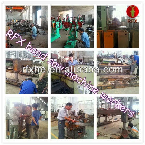 RFX band saw workers