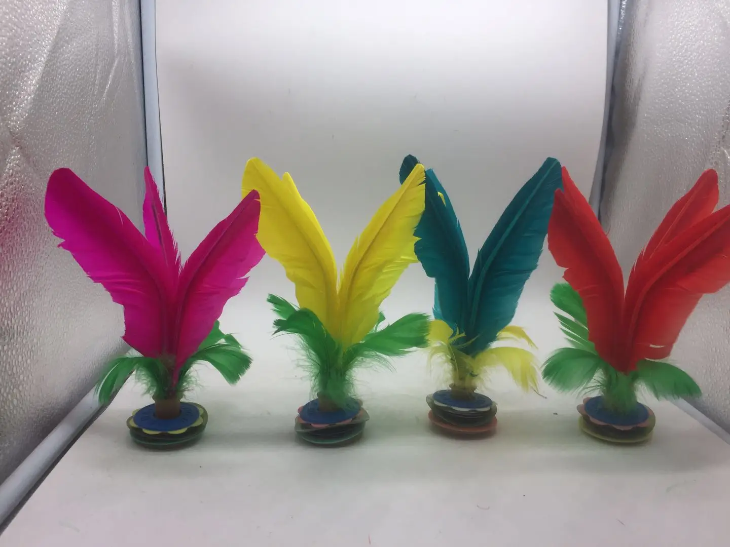 2020 Hot Sale Kick Feather Shuttlecocks Badminton Original China Jianzi