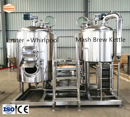 5 hl cerveza fermenter , 500l Beer bar equipment with RIMS or HERMS system