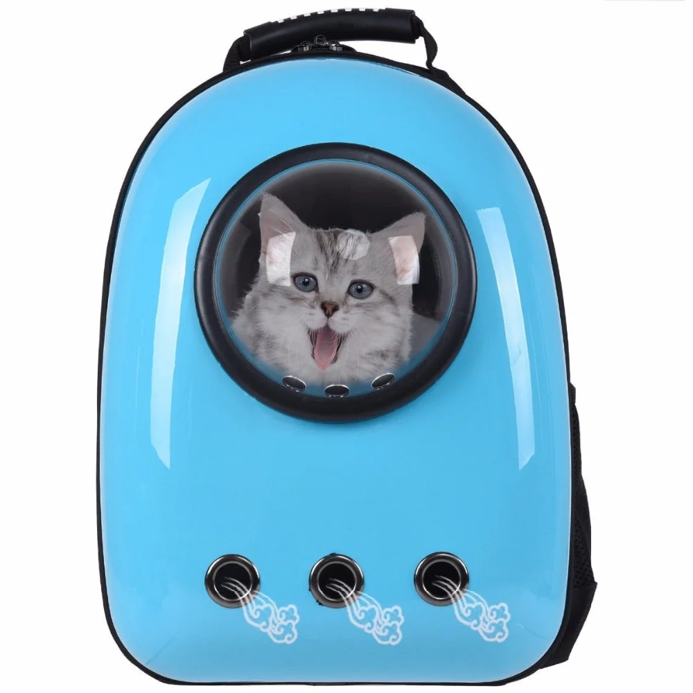 Jebblas pet Capsule Carrier Astronaut Pet Cat Dog Puppy Carrier Travel Bag Space Capsule Backpack Breathable 