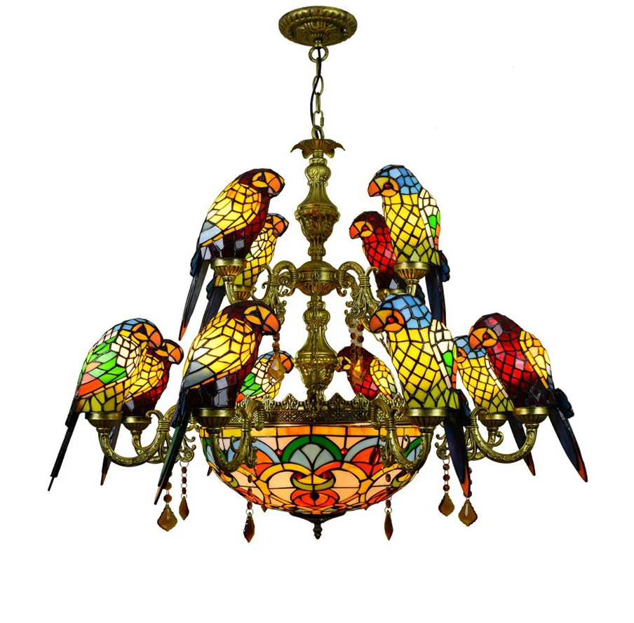 Venta al por mayor lamparas tiffany colgantes-Compre online los mejores