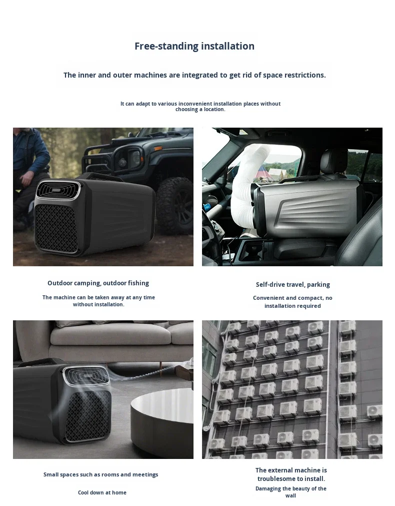 Portable Air Conditioner, 240W, R134a - detail 24