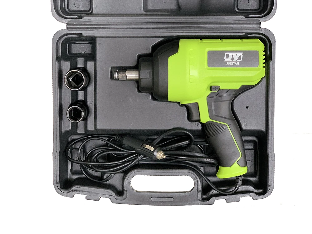 Dc 12v 1/2 Inch Electric Car Impact Wrench Gun Kit Auto Tire & Wheel