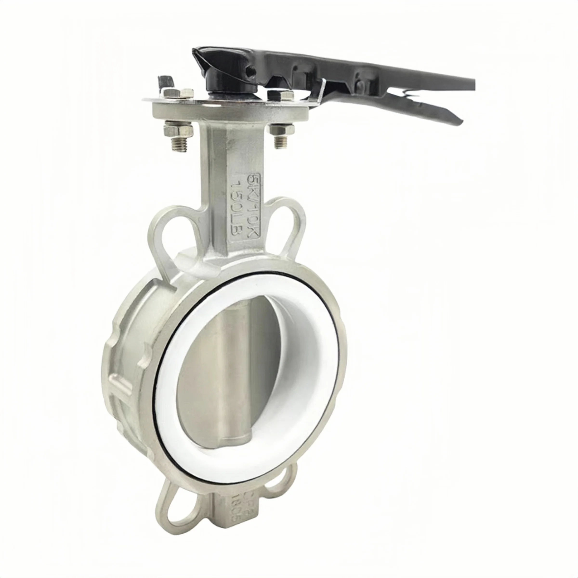 Dn100 Stainless Steel Butterfly Valve Allpurpose Ptfe And Vinyl