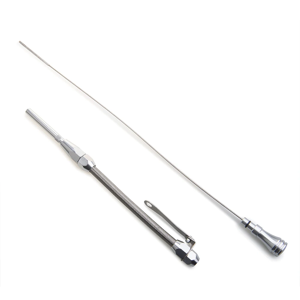 Steel Engine Oil Dipstick & Tube Dip Stick Fits Chevy 327 350
