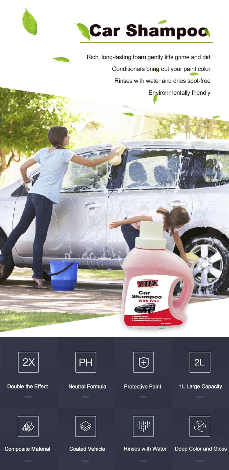 Wholesale Spotless Super Foaming Car Shampoo Wax