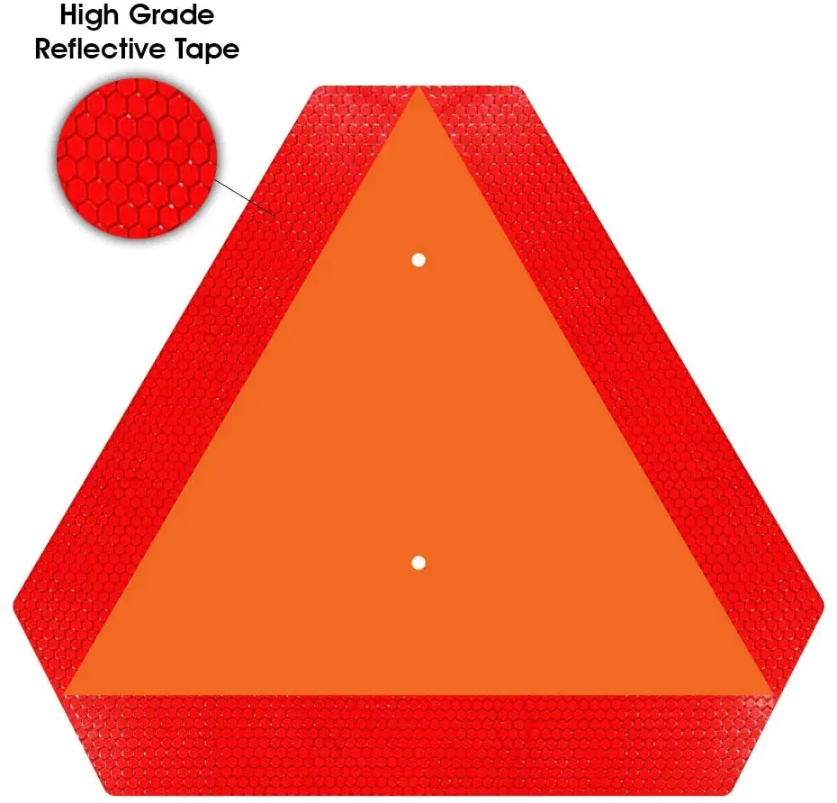 Señal Triangular De Movimiento Lento Para Coche De Golf,Señal De