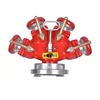 TL deft design fire dividing breeching three heads divider equipment fire fighting