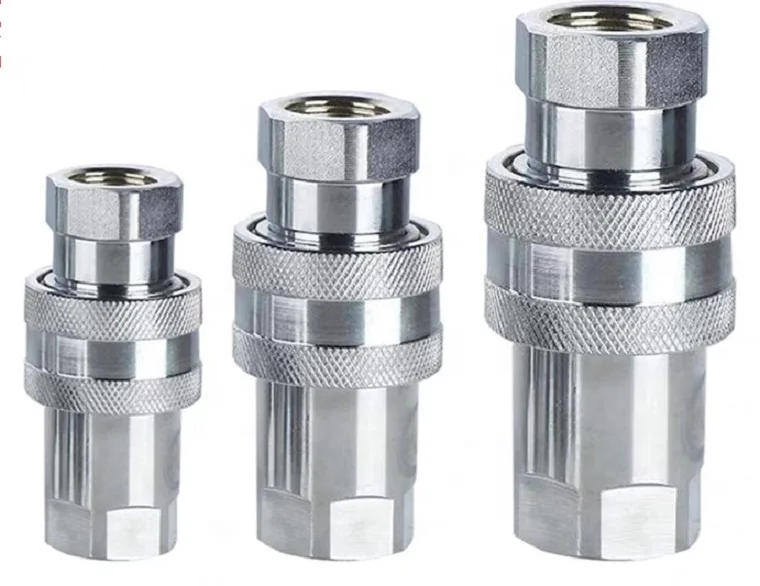 Kze 11/4 Inch Female And Male Fluid Quick Disconnect Fittings With Bsp