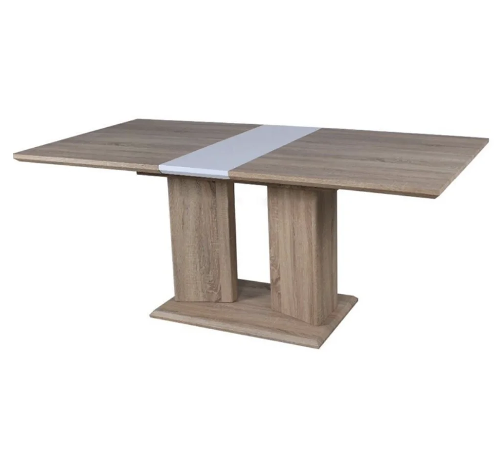 Modern Retractable Dining Table For Home Living Room Medium Density ...