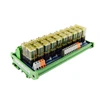 12-Channel Dual-Group Original Imported Relay Module 24V With Socket Intermediate Relay