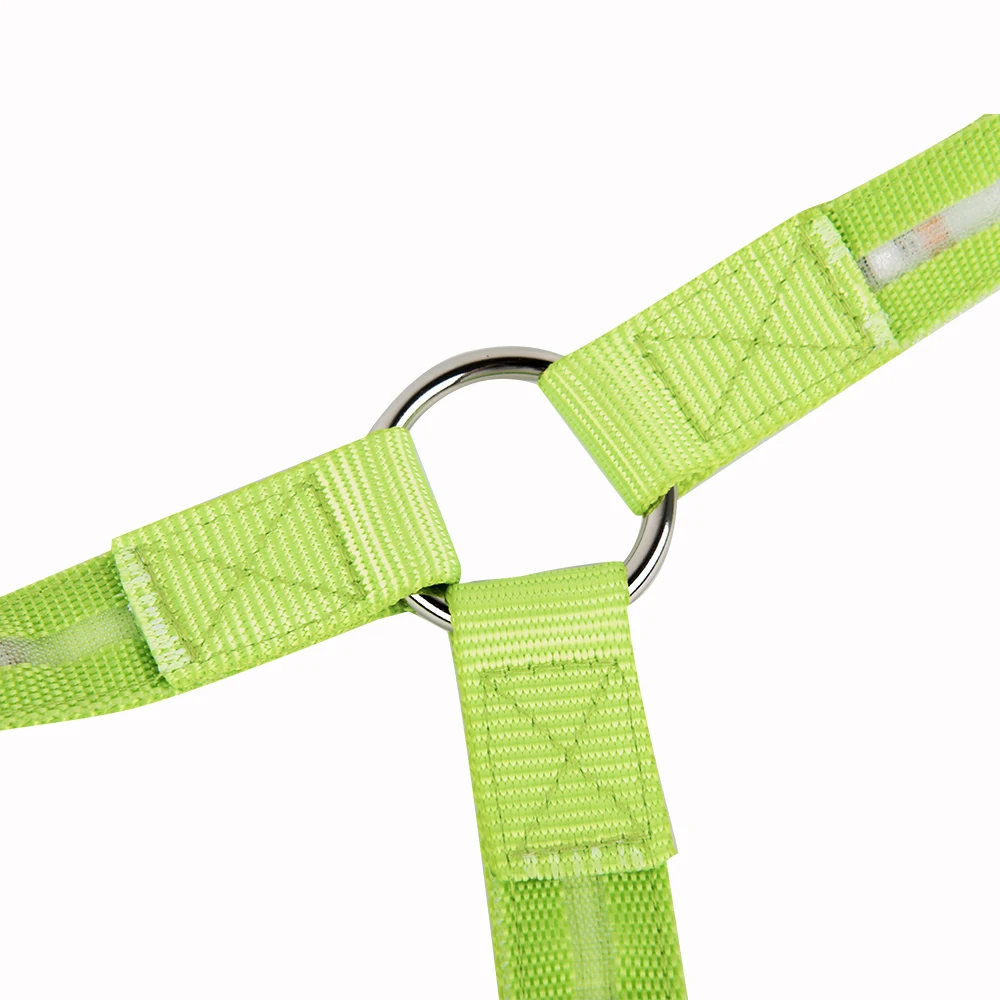 Wholesale Colorful Nylon Safety Lighted Flashing Light Up Strip Horse