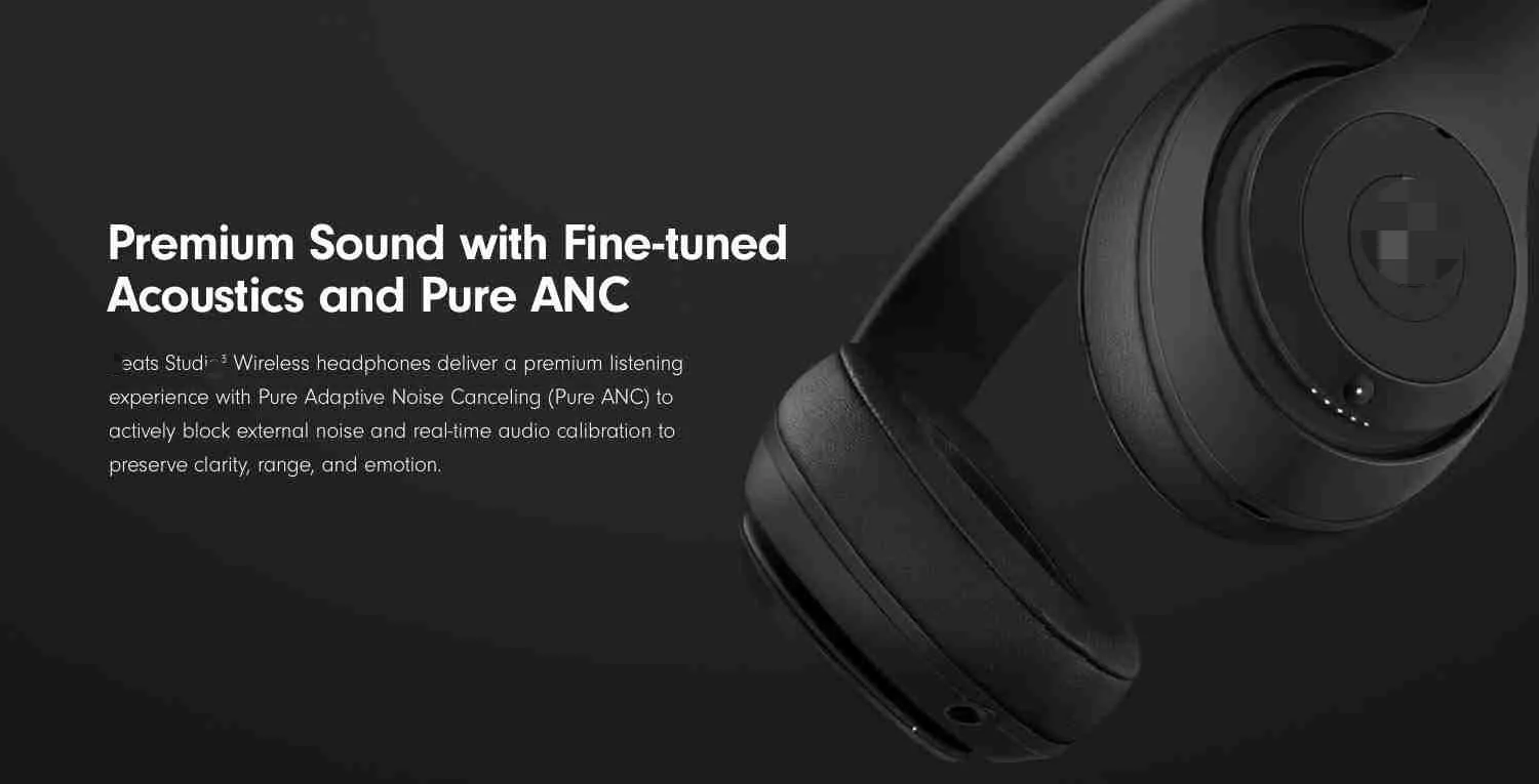 2019 electronics mobile accessories bluetooth earphone wireless earbuds on ear headphone gaming headset for studio3 - ANKUX.COM