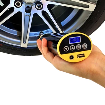 rechargeable electric mini bicycle pump