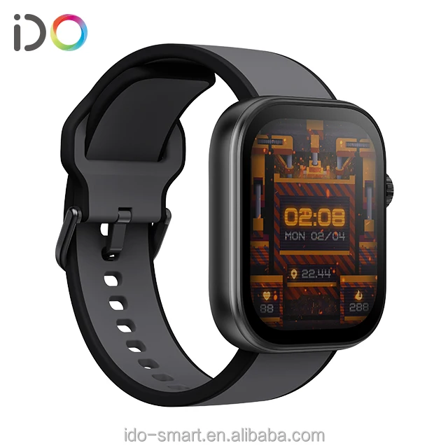 GTX13 1.99 Inch AMOLED Smart Watch - BT Calling, 3ATM Waterproof 