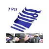 7Pcs Diy Indian Car Accessories Repair Tool Kit Hard Plastic Auto Radio Panel Interior Door Clip Trim Dashboard Removal Opening