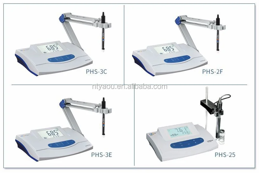 Phs2f,Phs3c,Phs3e,Desktop Ph Acidity Meter,Electrochemical