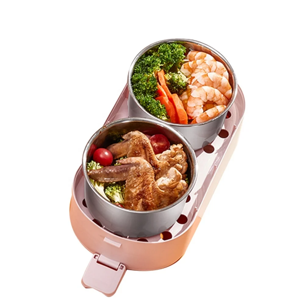 Good Quality Double Layers Portable Heater Bento Box Electric Food Lunch Box Buy Small Size