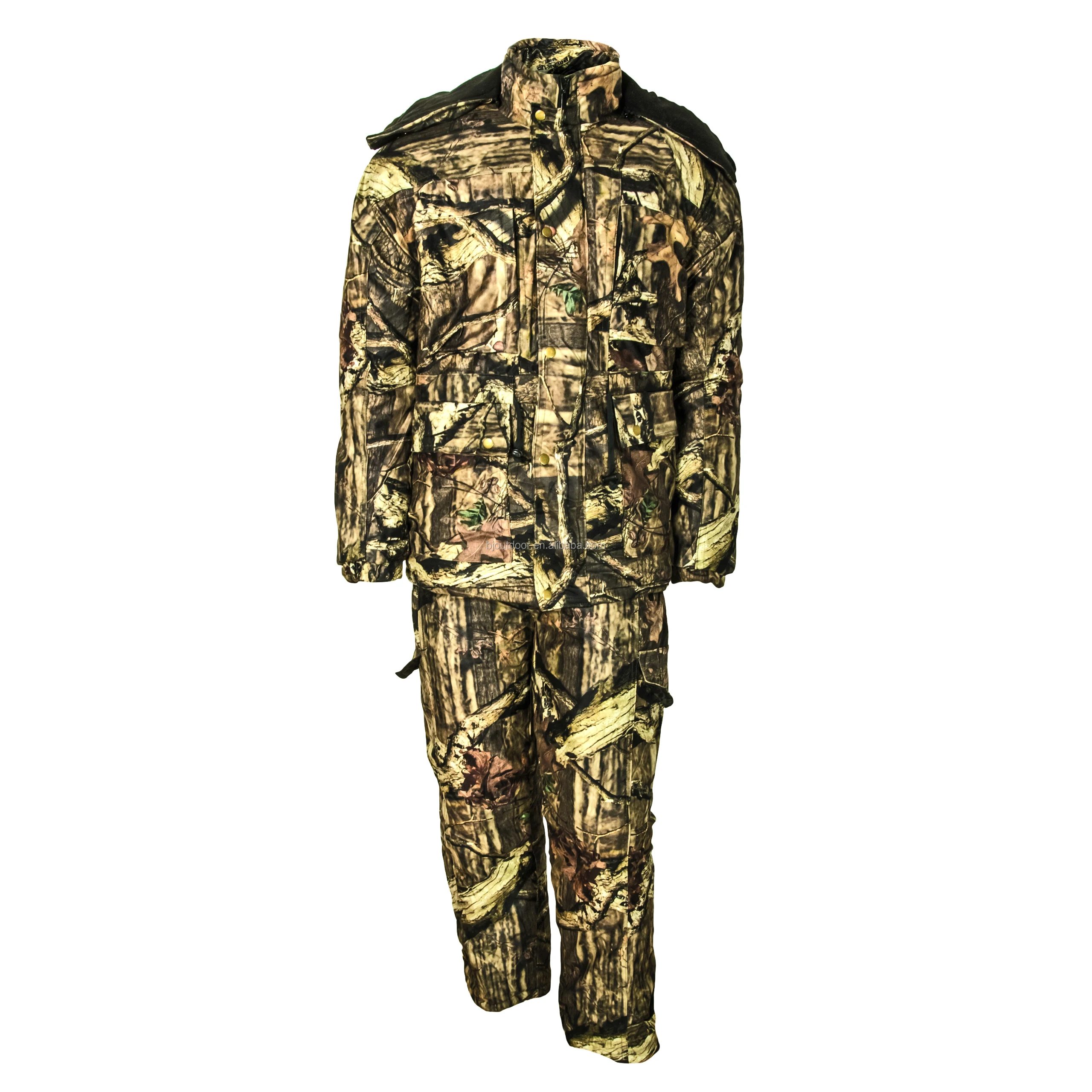 Camouflage Insulated Winter Waterproof Hunting Clothing For Hunter From