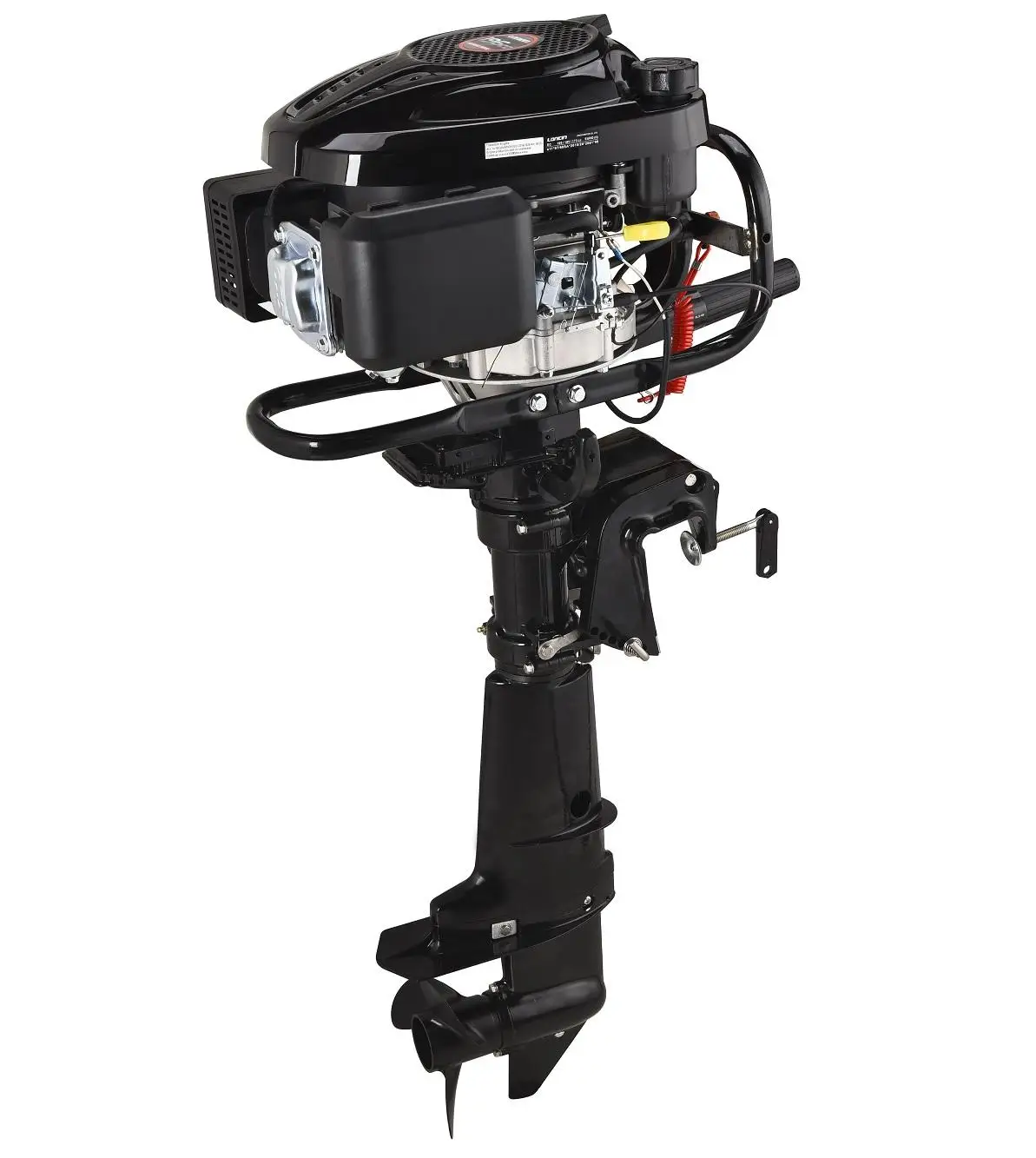 7.5hp 196cc 4-stroke Air Cooled Gasoline Outboard Boat Engine - Buy 7 ...