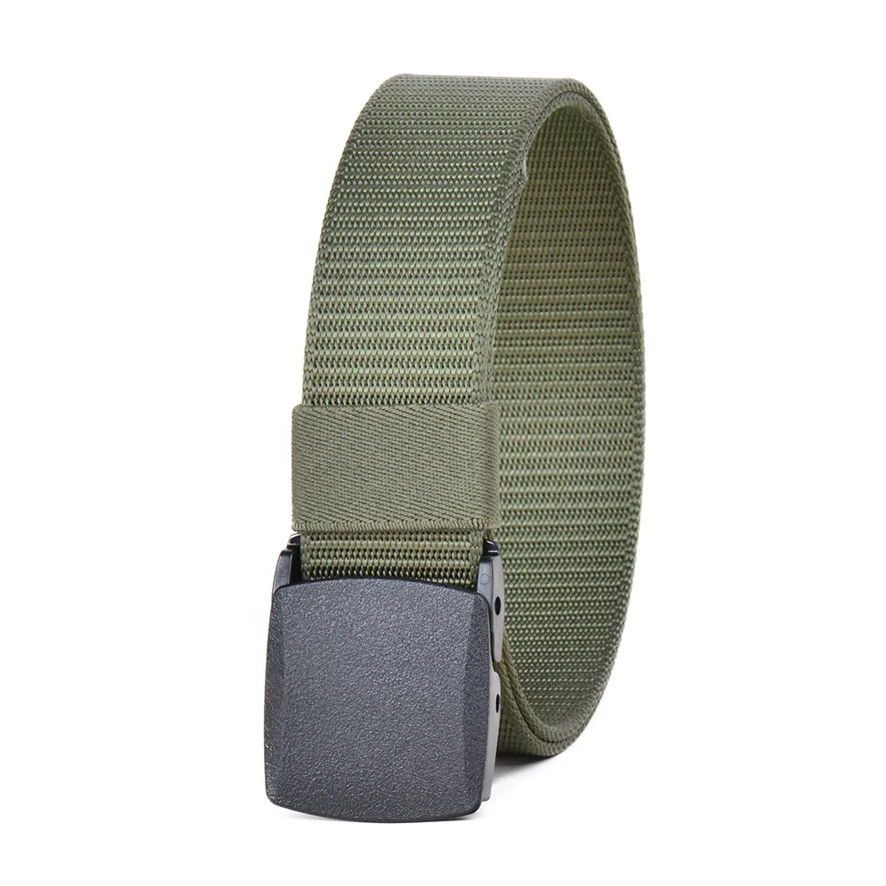
Nylon Canvas Breathable Military Tactical Men Waist Belt With Plastic Buckle 