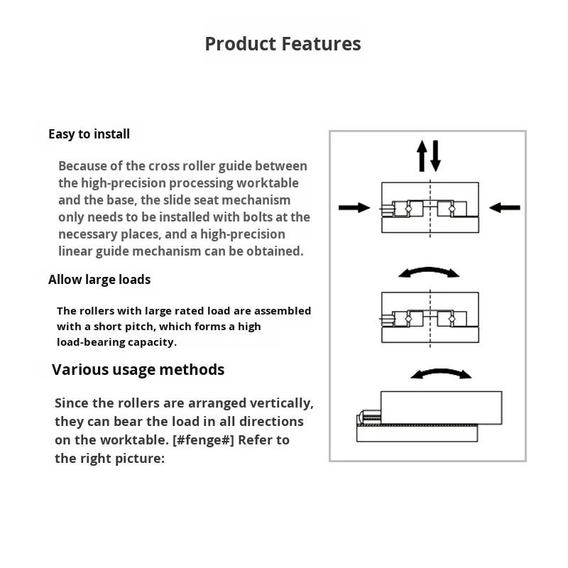product vrt simple module linear manual x axis cross roller guide rail single axis displacement table micro workbench aluminum-16