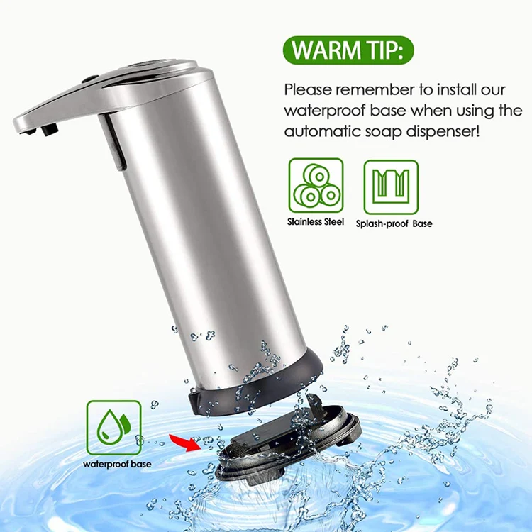 Metal Pump Automatic Touchless Electric Soap Dispenser Buy Electric