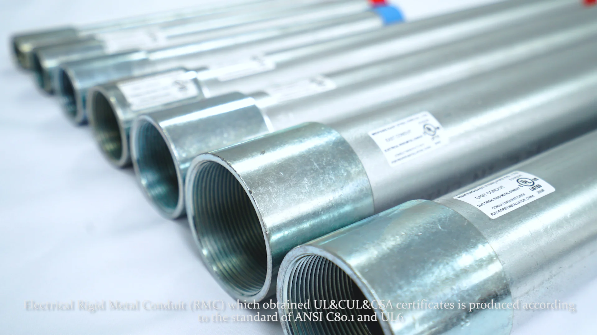Hot Dip Galvanized Electrical Conduit 2 Rmc Conduit List For Easy Wire