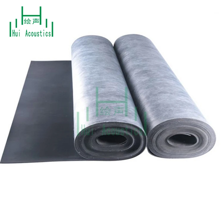 Sound Acoustic Wool Felt Soundproof Materials For Theater Rubber