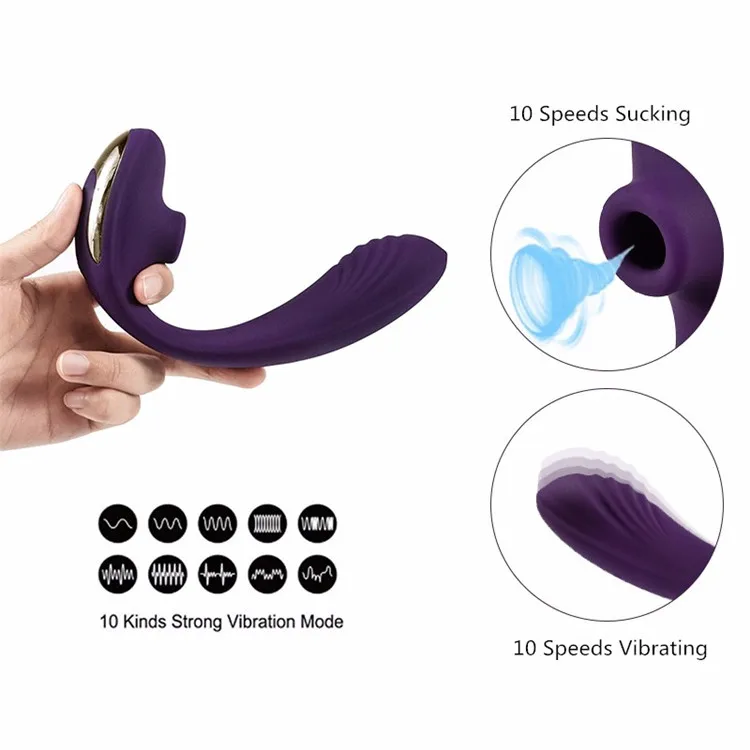 Oral Anal Vagina Breast Nipple Sucking Vibrator 10 Speeds Sex Suction Vibrator G Spot Anal Clitoris Vagina Sex Toy