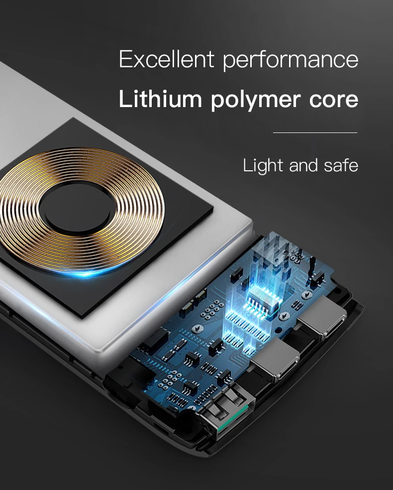 ifory High capacity dual usb output interface Li-polymer battery slim WST 10000mah power bank shipping - ANKUX.COM
