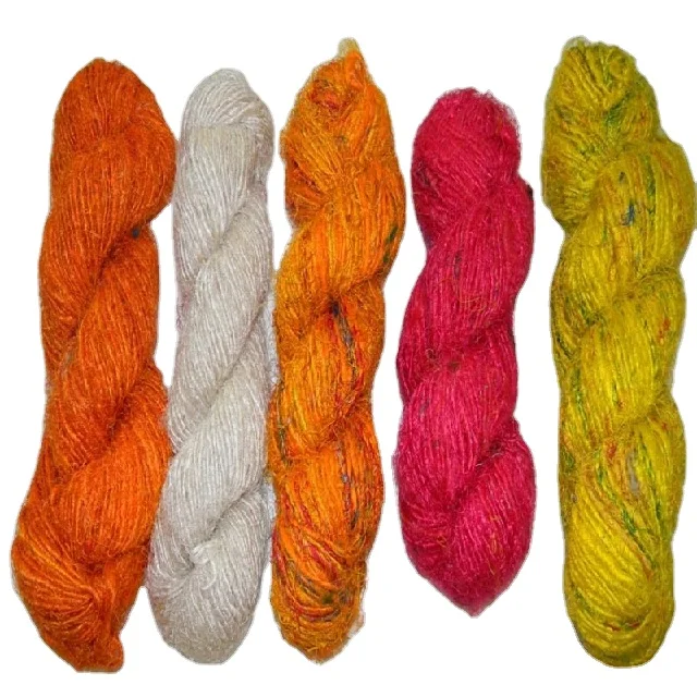 Banana Silk Fibre Yarn For Making Home Decorative Carpets Rugs Buy