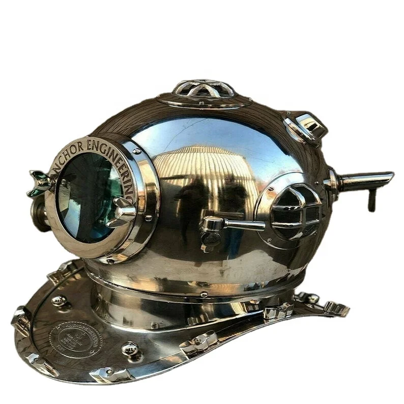 Antique Marine Anchor Engineer Mark V Scuba Diving Helmet Premium Quality Well Made Deep Sea