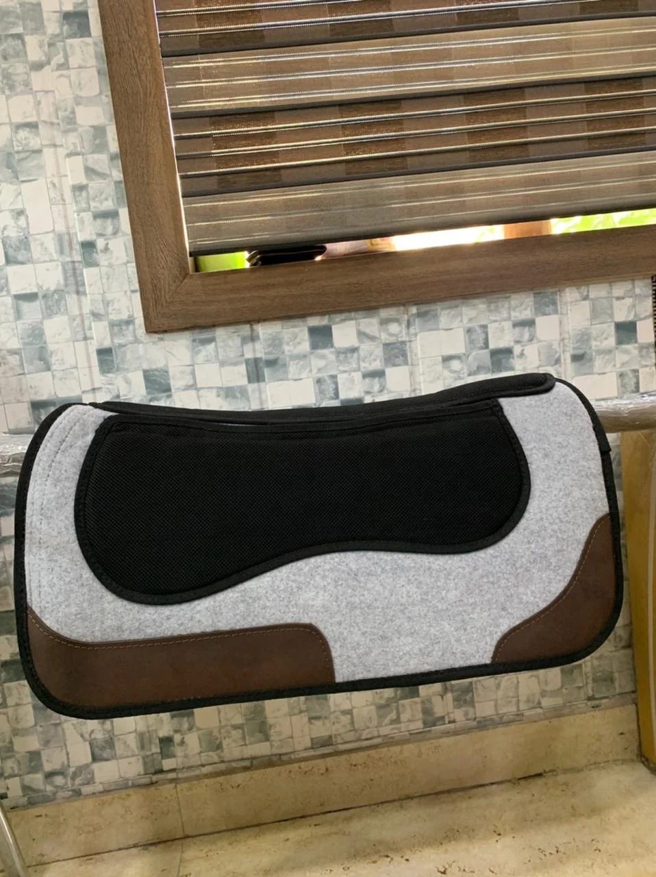 Saddle Pad Western Felt 100 Wool Felt Western Contoured Wool Saddle