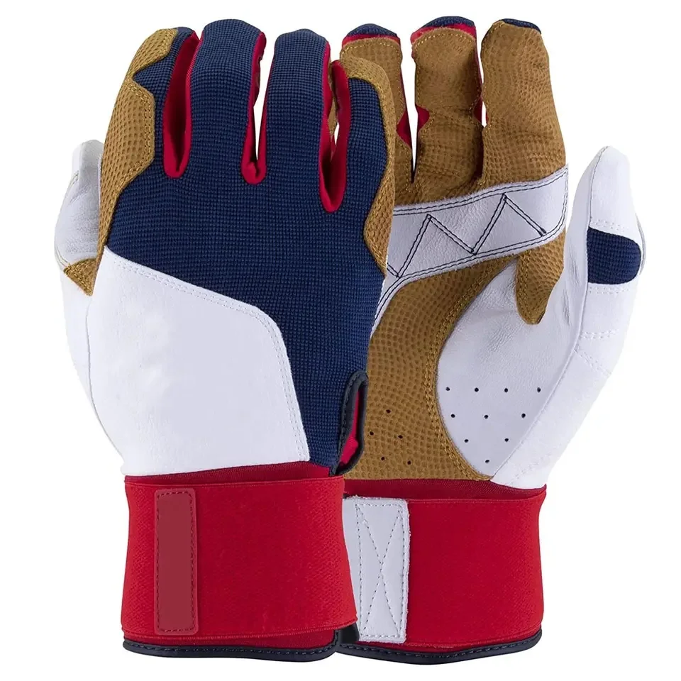 Full Wrap Wholesale Baseball Batting Gloves Custom Logo Design Baseball