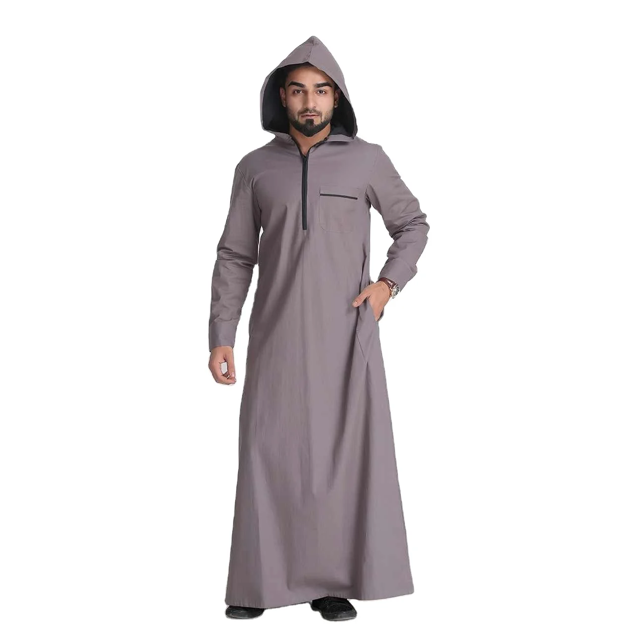 Arab Jubba Hooded Clothing For Men With Long Sleeves New Arrival 2021 ...