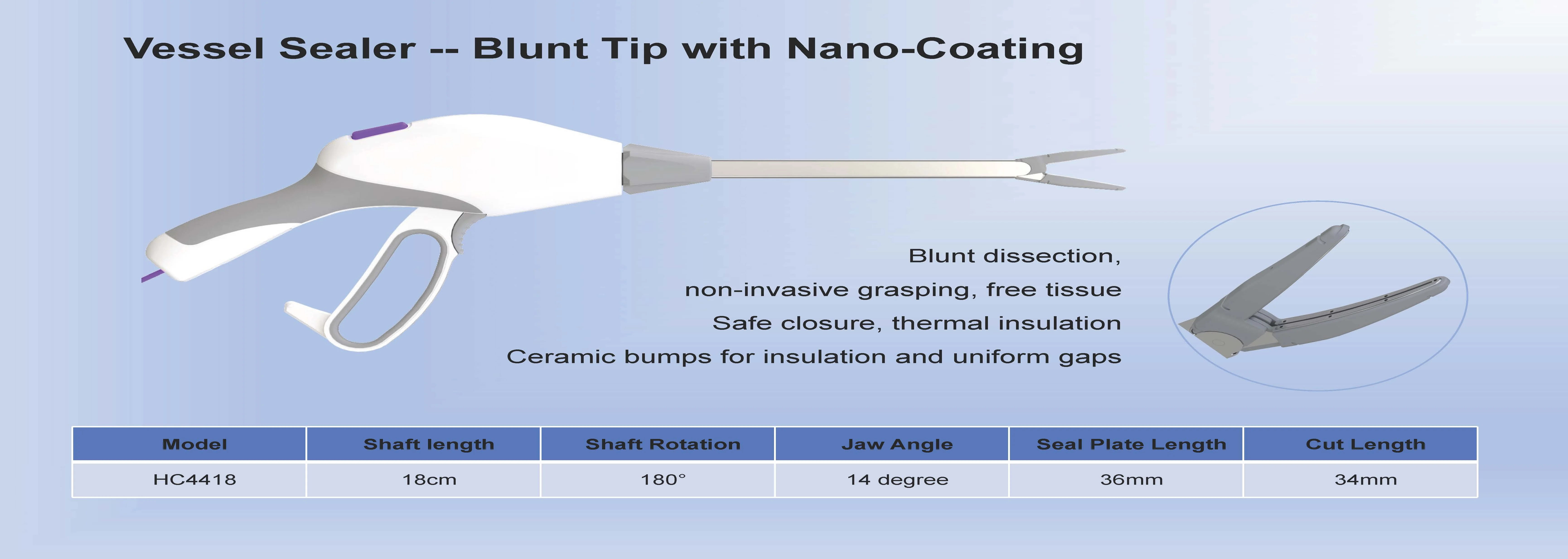 product-1-1 Surgical Ultrasonic Scalpel Vessel Sealing Soft Tissue Sealing Insulated Shaft Laparoscopic Electrosurgical Open Surgery Sealer