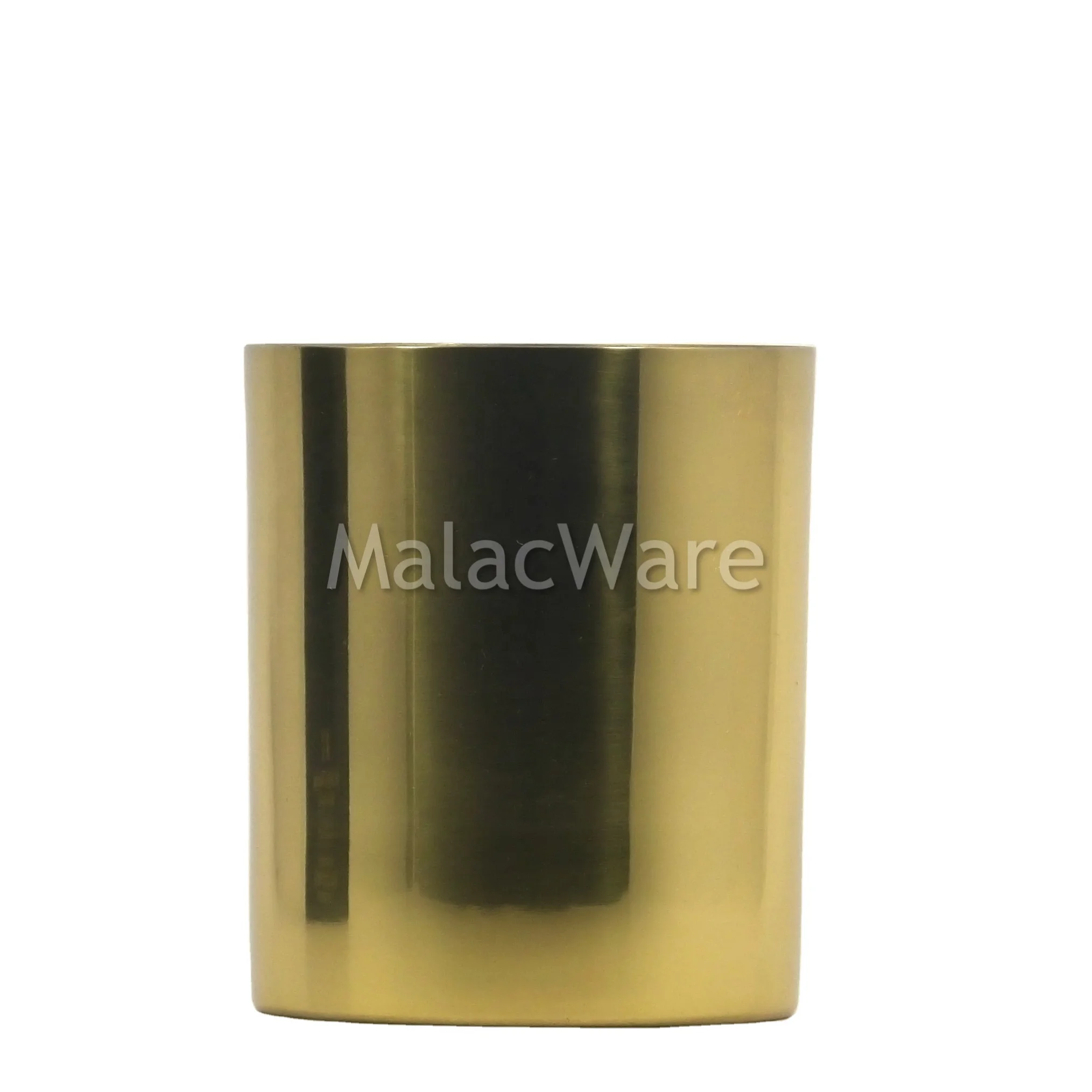 Best Seller Candle Jar Logo Engraving Brass Candle Vessel Container Jar