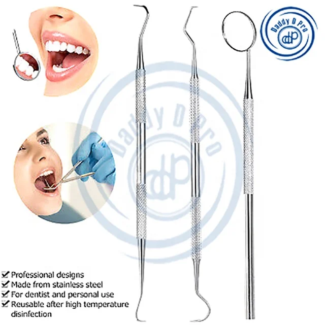 Basic Dental Instruments Kit German Stainless Steel Extracting Forceps