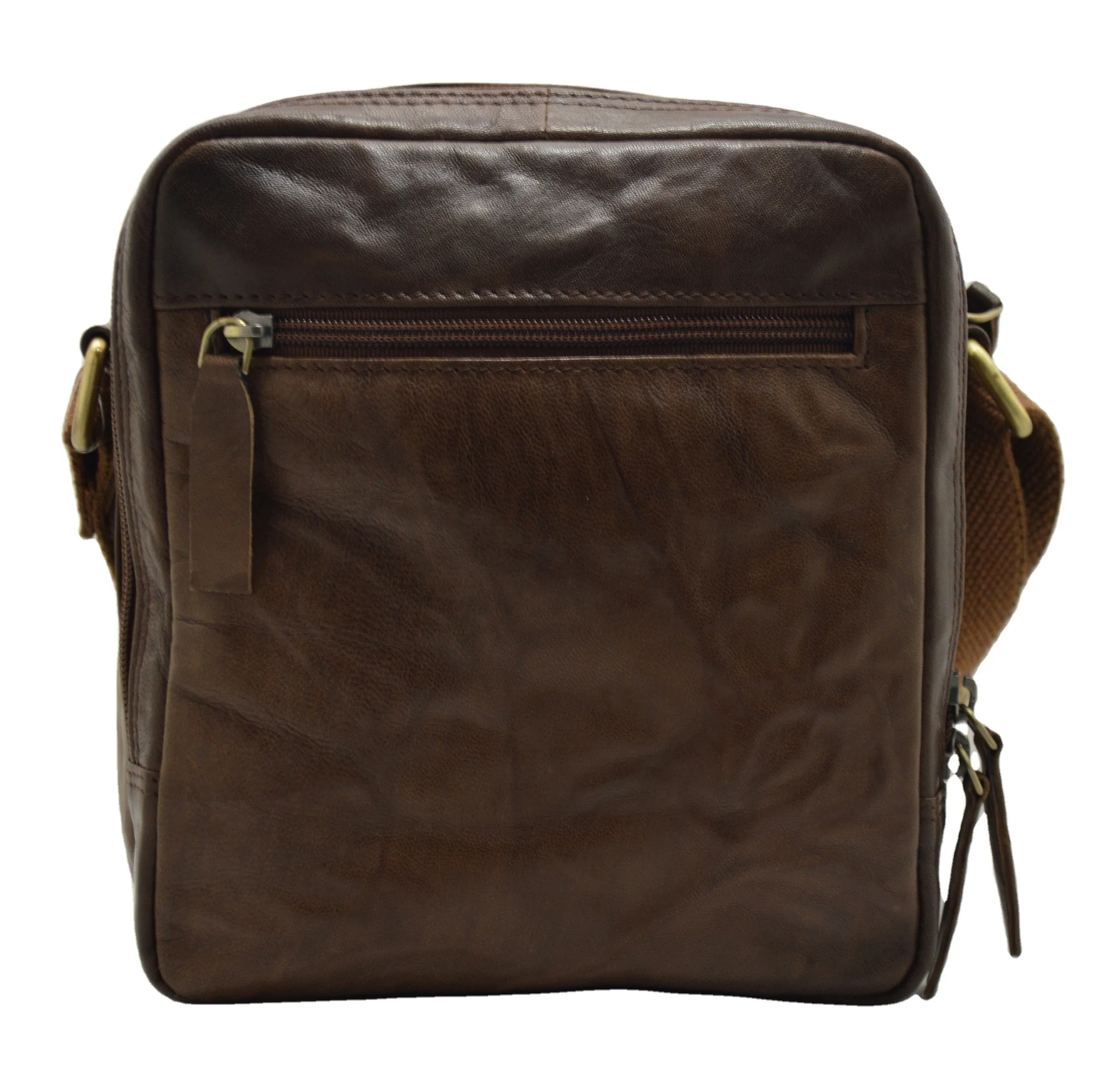 Genuine Leather Laptop Bag For Man / Woman Laptop Messenger Bag