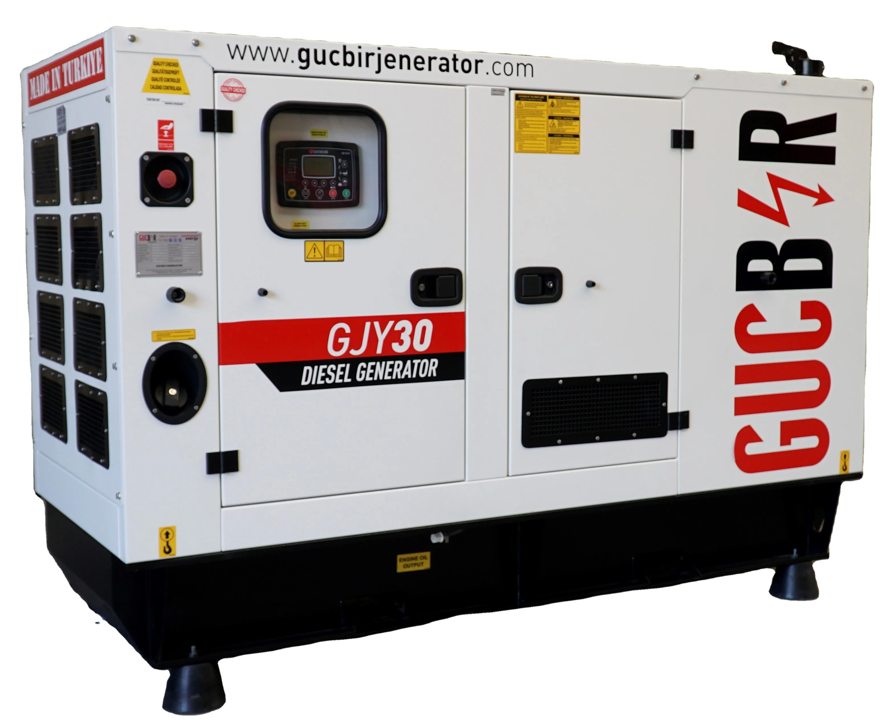 30 Kva Diesel Genset Diesel Generator Alternator Ats Cb Canopy