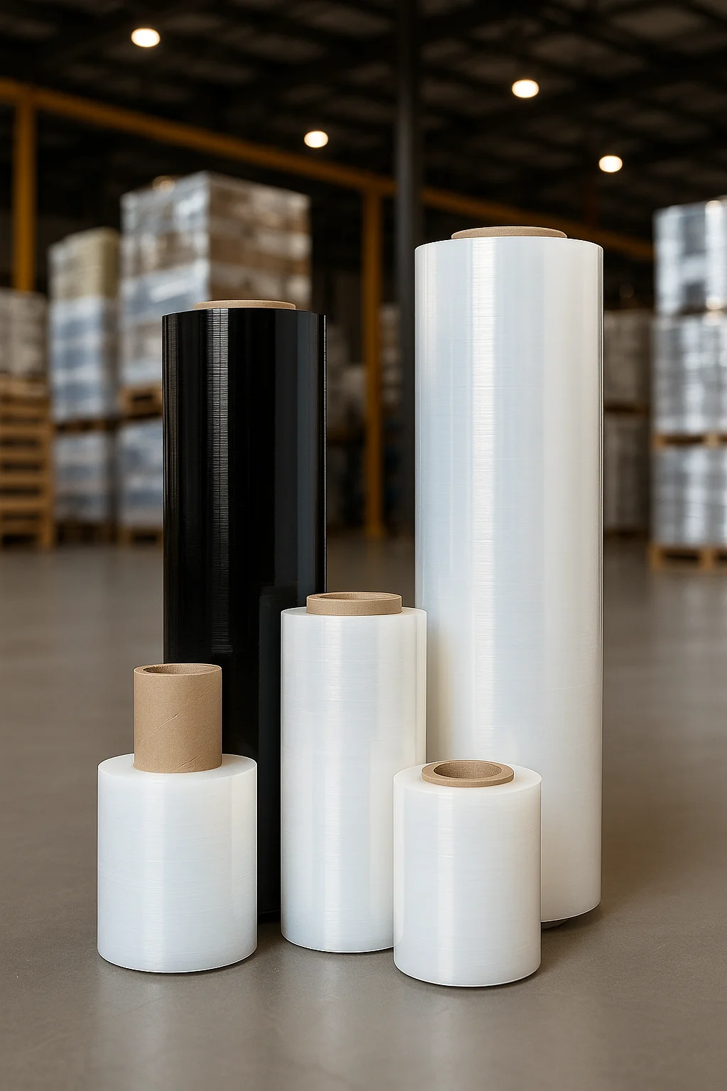 High Quality Industrial Casting Soft Stretch Pallet Film Wrap with ...