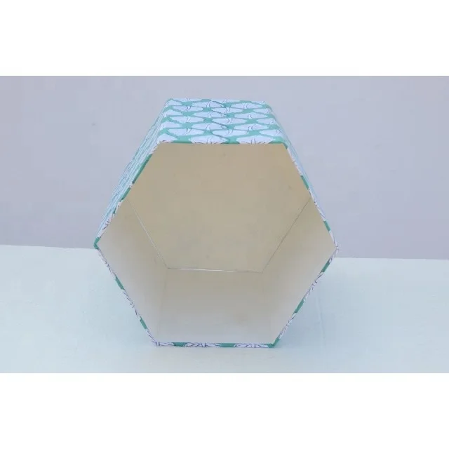 Handmade Decorative Dust Bin Printed Card Board Trash Can Home ...