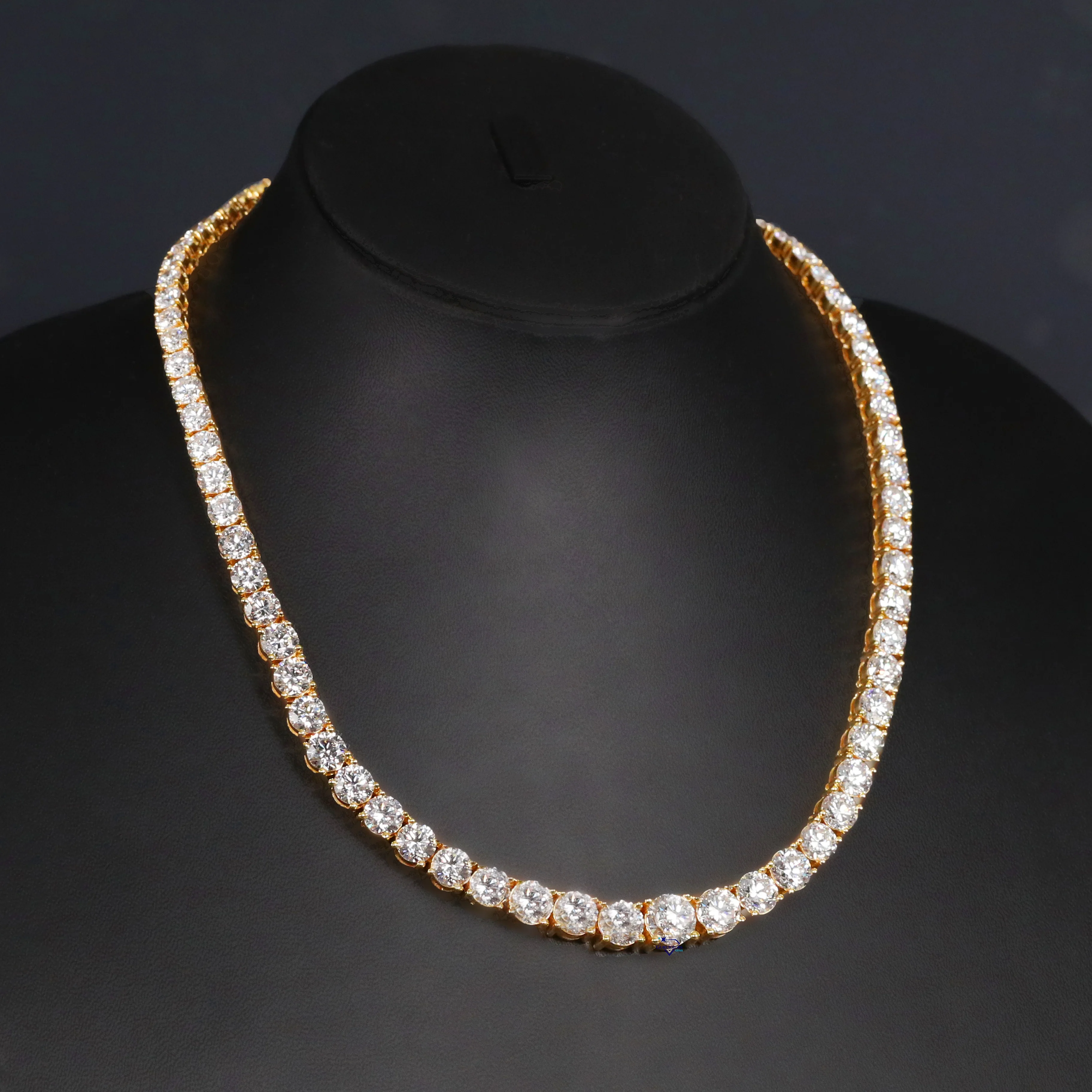 Explore Our Latest 925 Sterling Silver Labgrown Diamond Tennis Chain ...