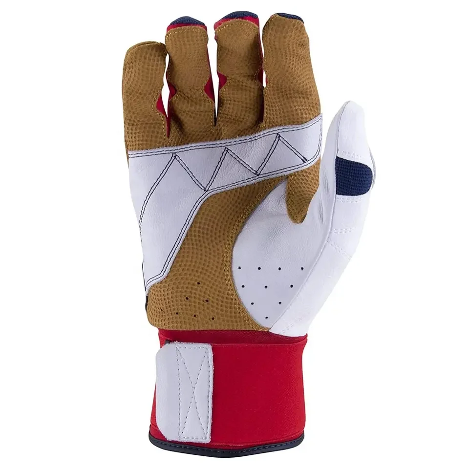 Full Wrap Wholesale Baseball Batting Gloves Custom Logo Design Baseball