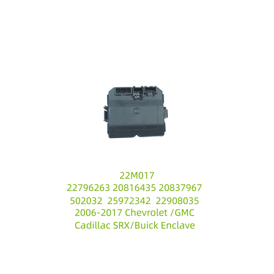 Nuevo Módulo De Control De Portón Trasero For Srx 2010-2015 | Meses Sin