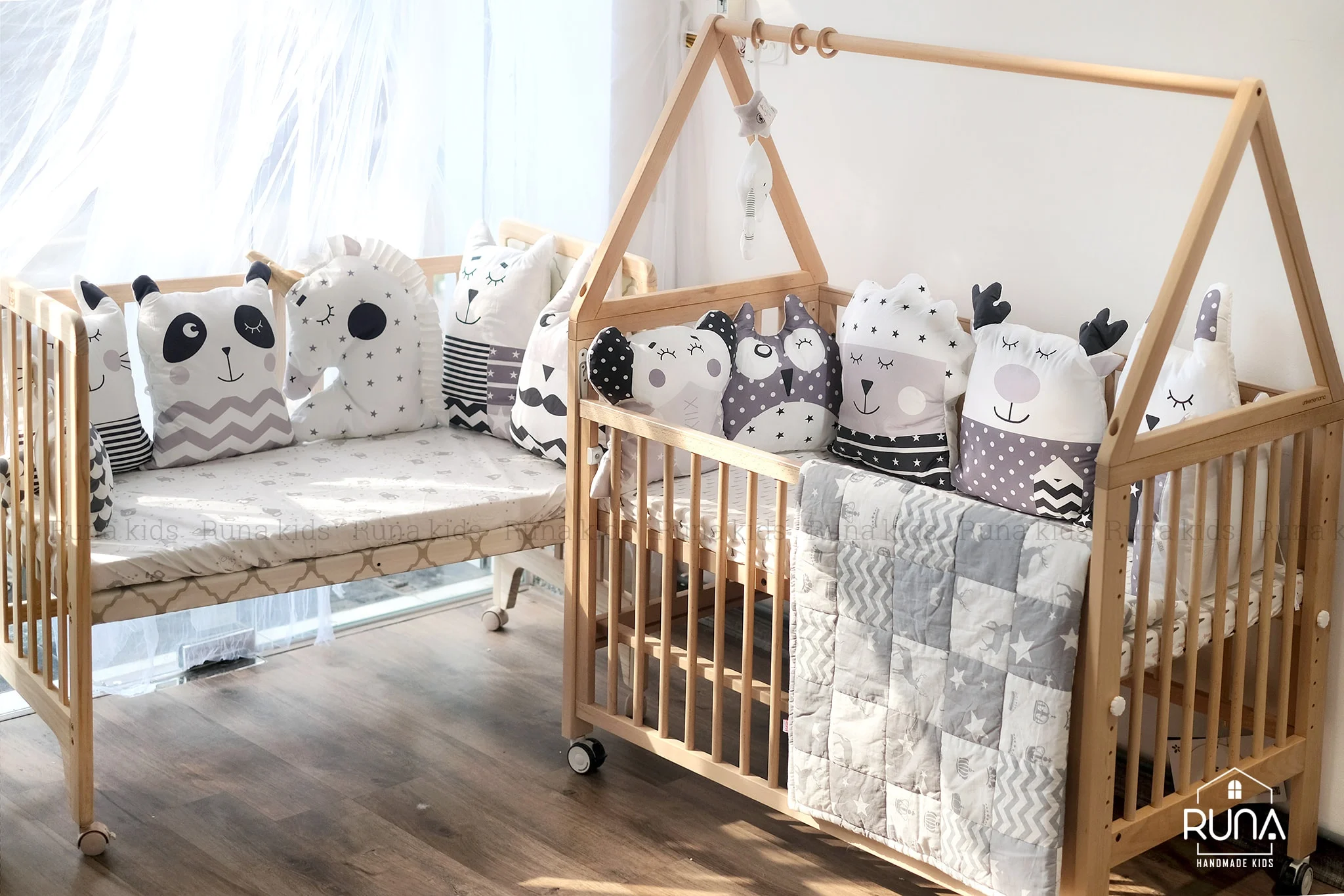 Baby Bed/ Baby Cot/ Crib For Baby New Design Homemade 100 Organic