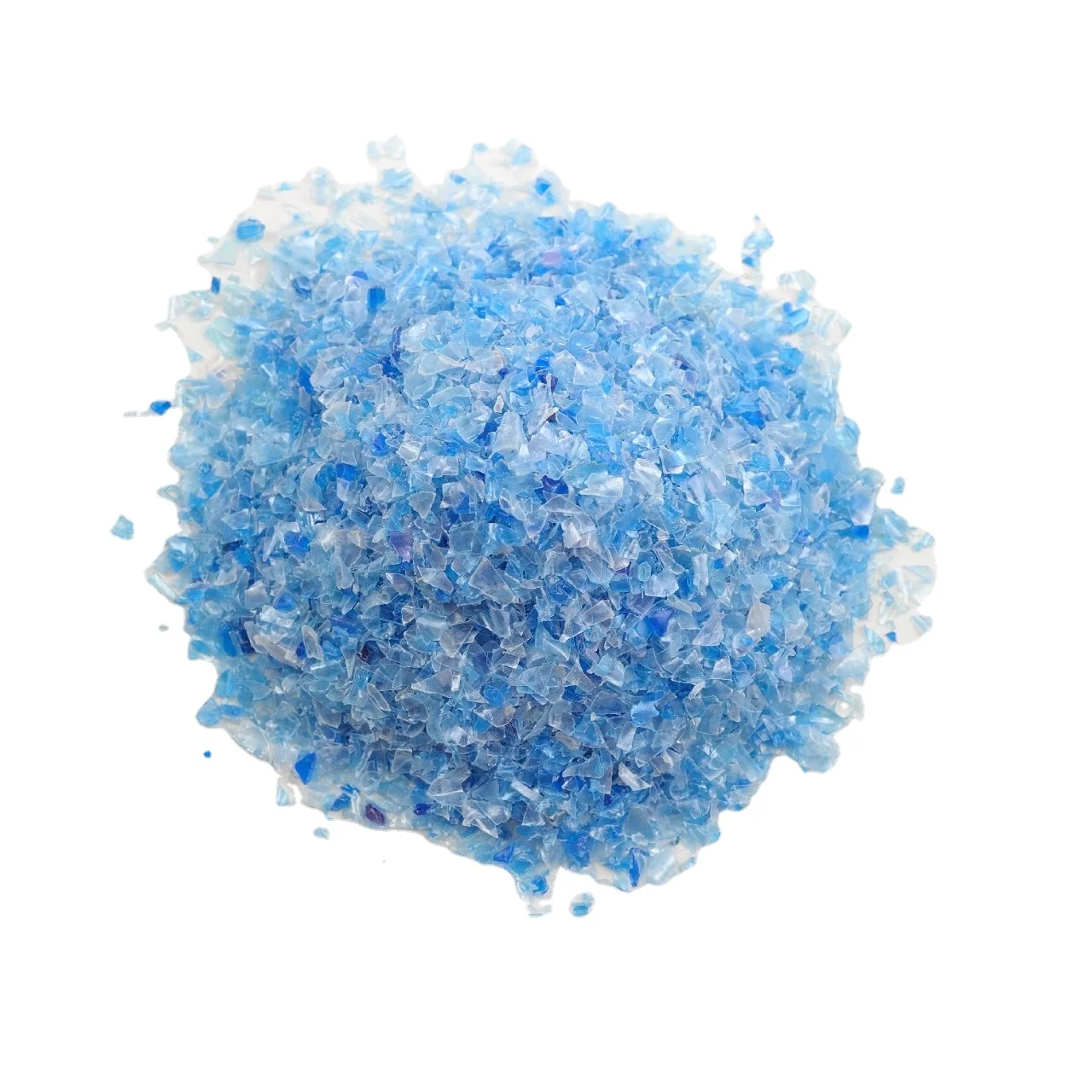 Pet Bottle Flakes Plastic Pet Scrap Clear Colorful Recycled Plastic