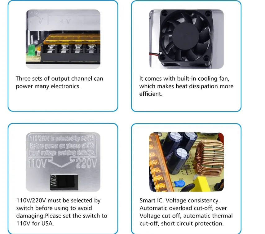 Aoying 2023 Hot Sales Normal S3505 Power Supply Switching Power Supply For Led Buy Power